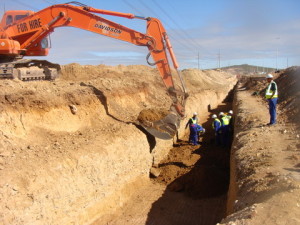 01 - CDC Zone 5 - Step Excavation for Collector Sewer