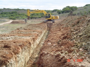 02 - Chatty Extension 12 & 13 - Bulk Sewer - Excavation for Sewer Started