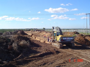 02 - Storm Water for Coega Industrial Zone 2 - Excavation for Storm Water Services