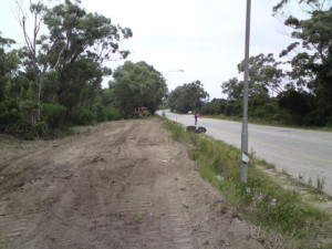 03 - Victoria Drive 315mm Watermain upgrade - Site clearing