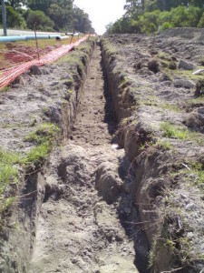 06 - Victoria Drive 315mm Watermain upgrade - Bedding preperation