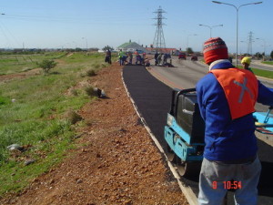 09 - Construction of Asphalt sidewalks - Premixing