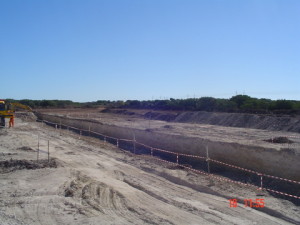 10 - CDC Zone 5 - Excavation of Attenuation Pond