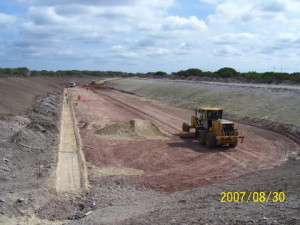 12 - CDC Zone 5 - Attenuation Pond Levelling & Low-Flow Channel Construction