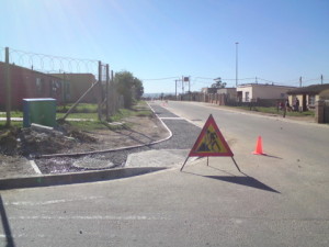19 - Construction of Asphalt sidewalks - Signage